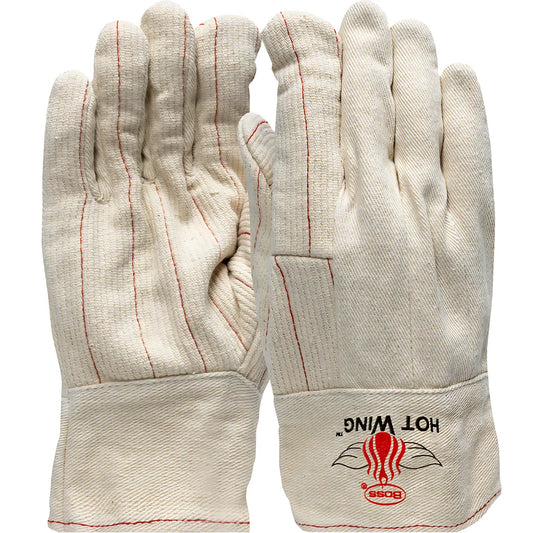 Boss 1Bc42128Anp Extra Heavy Weight Cotton Hotmill Glove With Felt Lining - Band Top - No Print 1BC42128ANP-10243