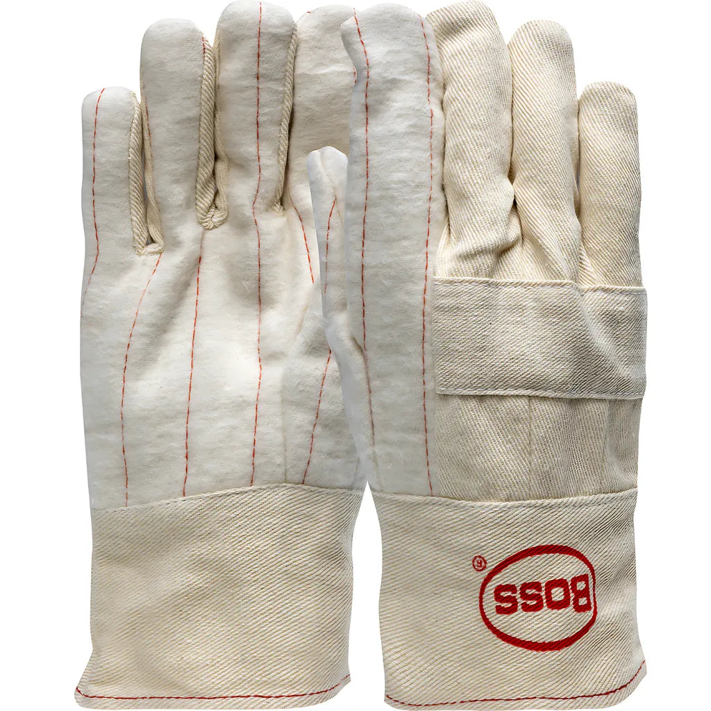 Boss 1Jc3017 3-Ply Hot Mill Nap-Out Lined W Band Top Cuff Knuckle Strap 1JC3017-10281