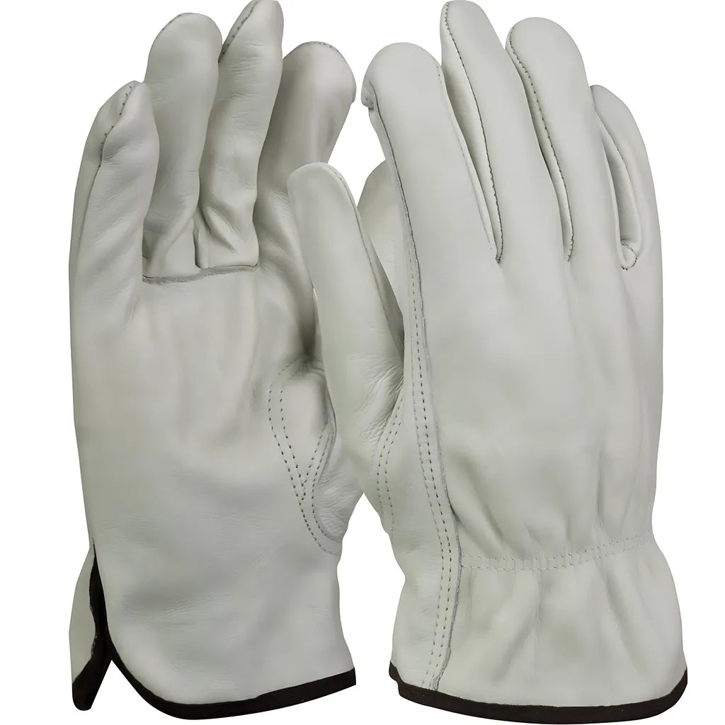 Boss 1Jl61332X Regular Grade Top Grain Cowhide Leather Drivers Glove With Thermal Waffle Knit Lining - Keystone Thumb 1JL61332X-10309