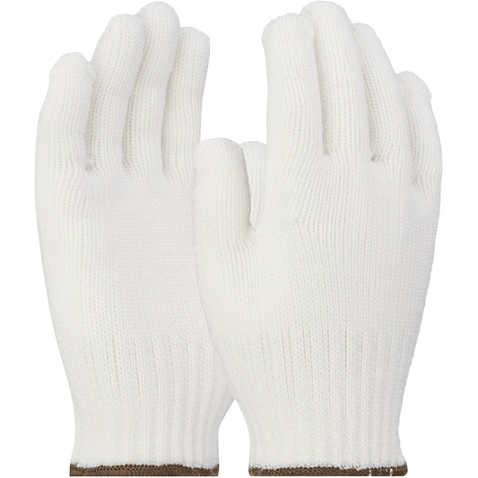 Boss 1KS0101L Heavy Weight Seamless Knit Polyester/Acrylic Glove - White