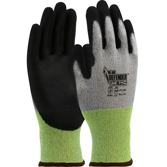 Boss 1Pu70012X Seamless Knit Polykor Blended Glove With Polyurethane Coated Flat Grip On Palm & Fingers - Touchscreen Compatible 1PU70012X-10355