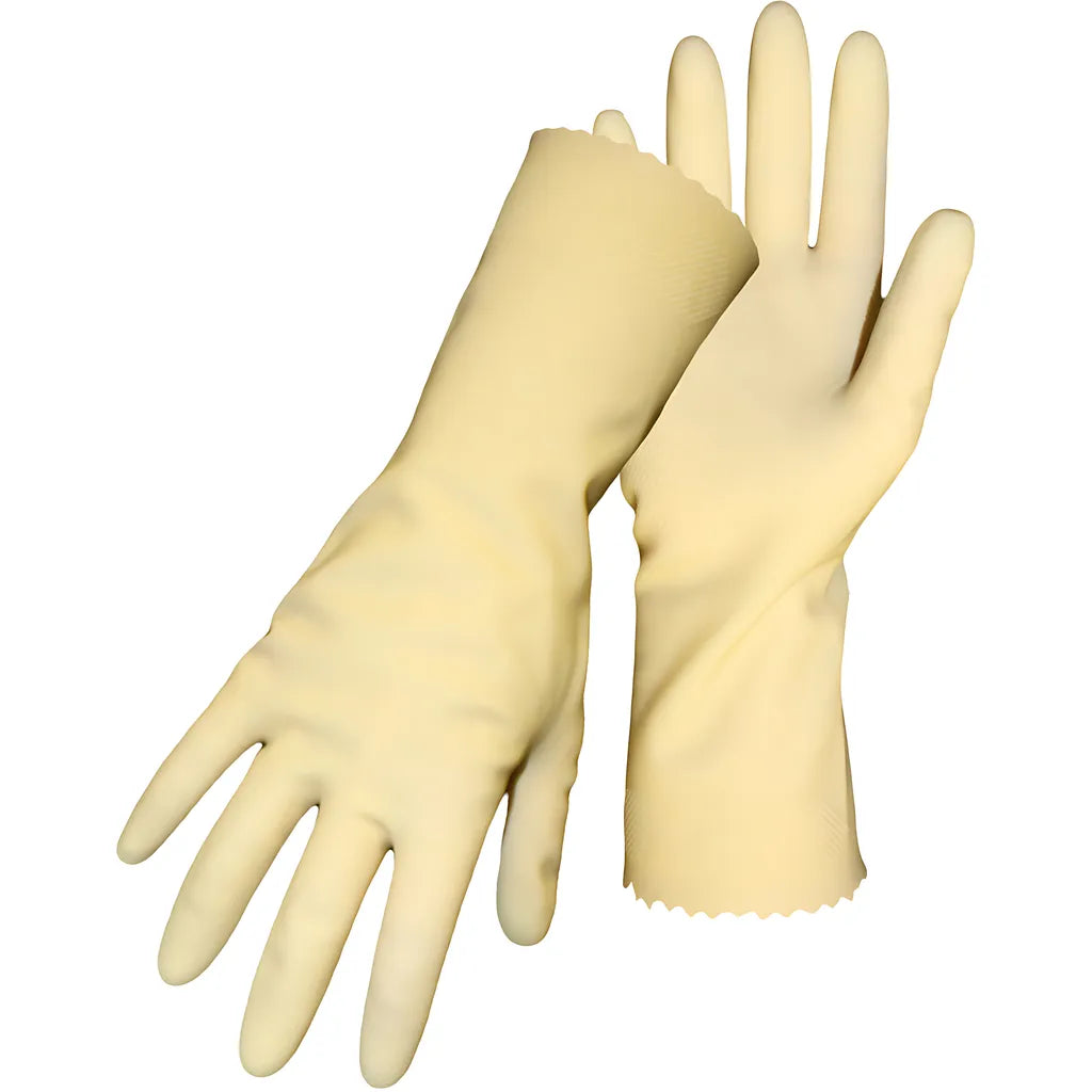 Boss 1Ur0392M Unsupported Chlorinated Latex, Unlined With Raised Diamond Grip - 17 Mil 1UR0392M-10404