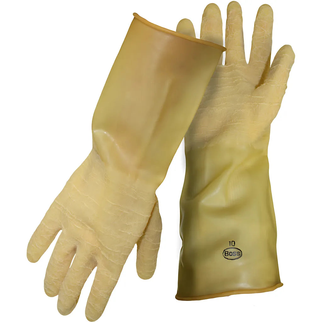Boss 1Ur111590 Unsupported Latex, Unlined With Crinkle Grip - 18 Mil 1UR111590-10412