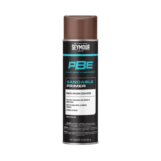 PBE PROFESSIONAL SANDABLE RED IRON OXIDE PRIMER 20 OZ CAN