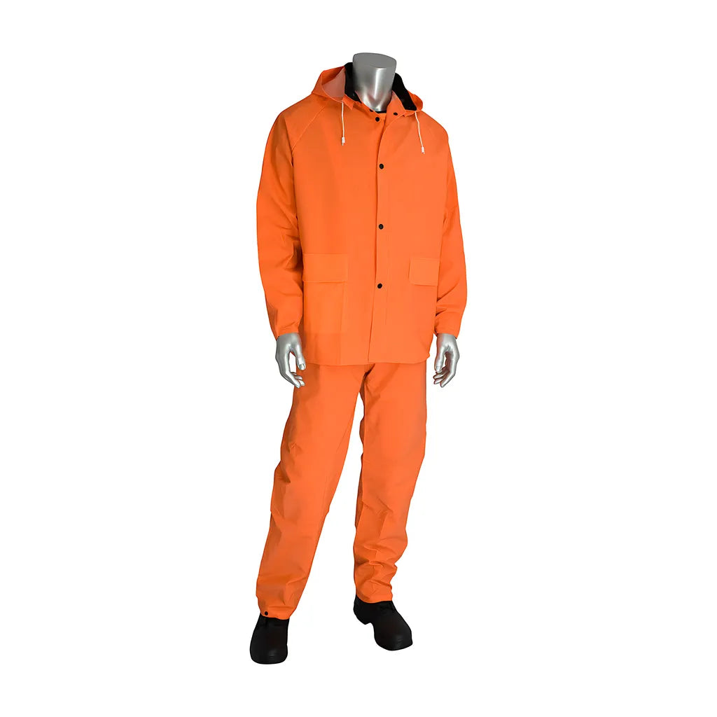 Falcon 201-360S Premium Hi-Vis Three-Piece Rainsuit - 0.35Mm 201-360S-10560