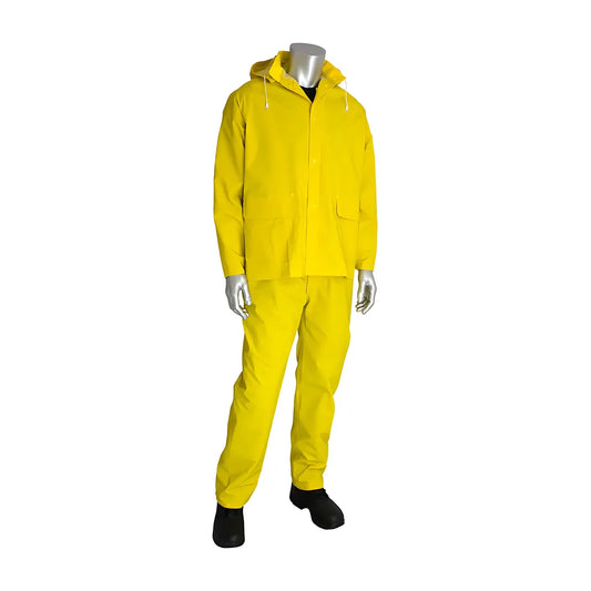 Falcon 201-370S Premium Three-Piece Rainsuit - 0.35Mm 201-370S-10584