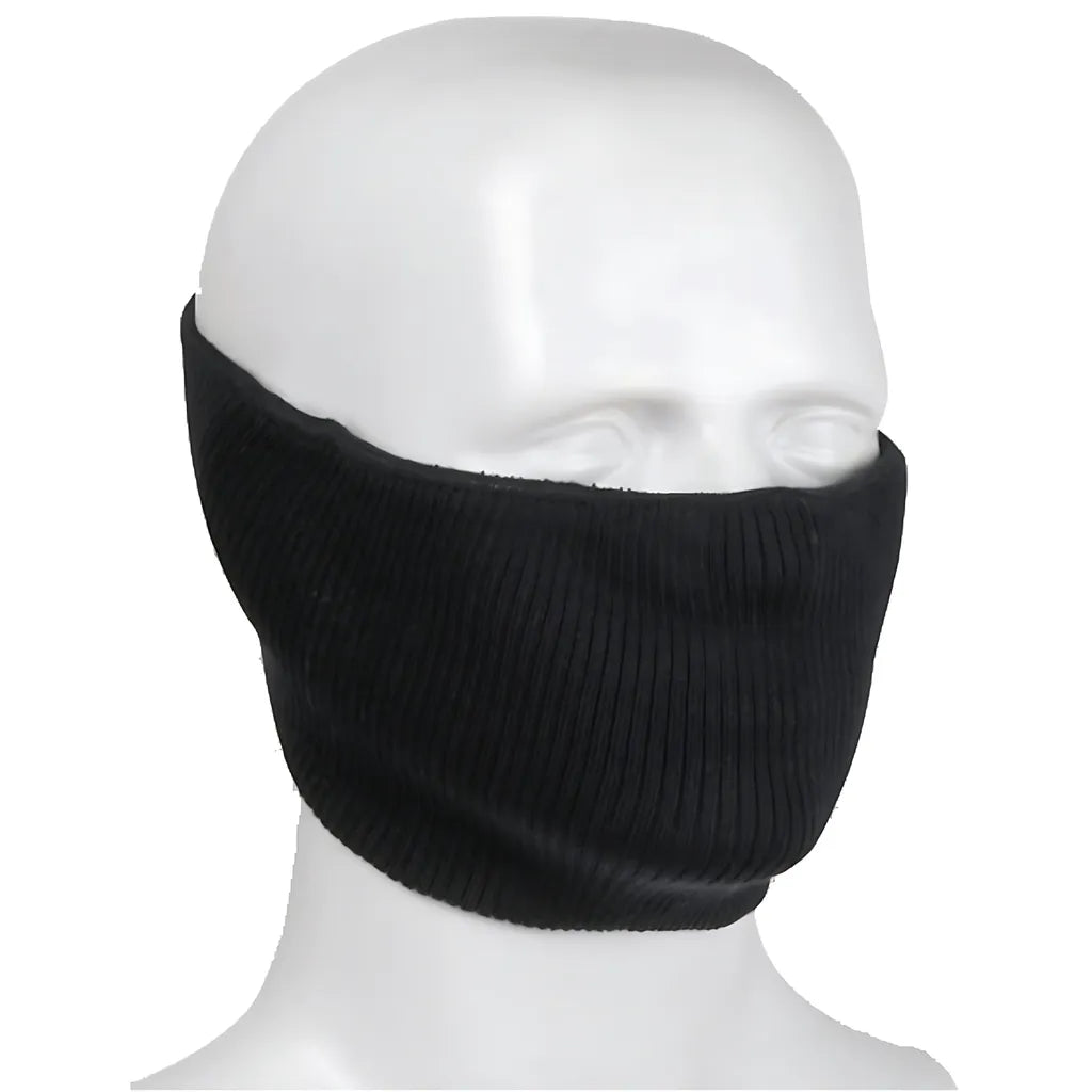 Pip 230-Fpc-Bk-5 100% Polyester 2-Ply 2X1 Ribbed Knit Face Cover 230-FPC-BK-5-11041