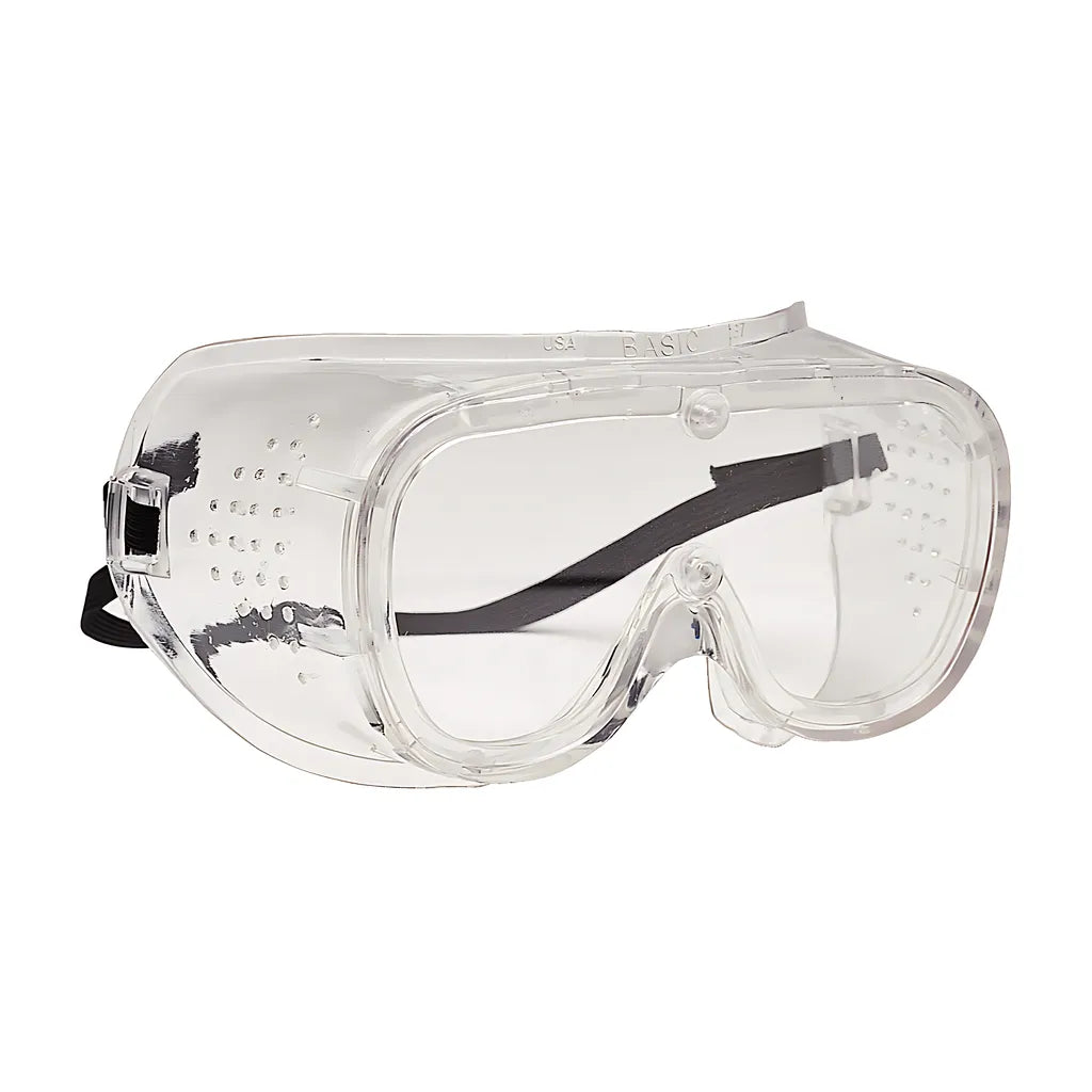 Bouton Optical 248-4400-400 Direct Vent Goggle With Clear Body, Clear Lens And Anti-Scratch / Anti-Fog Coating 248-4400-400-11136