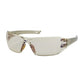 Bouton Optical 250-46-0226 Rimless Safety Glasses With Clear Temple, I/O Blue Lens And Anti-Scratch / Anti-Fog Coating 250-46-0226-11347