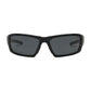 Bouton Optical 250-47-0041 Full Frame Safety Glasses With Black Frame, Polarized Gray Lens And Anti-Scratch / Anti-Fog Coating 250-47-0041-11360