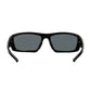 Bouton Optical 250-47-0041 Full Frame Safety Glasses With Black Frame, Polarized Gray Lens And Anti-Scratch / Anti-Fog Coating 250-47-0041-11362