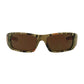 Bouton Optical 250-53-1024 Full Frame Safety Glasses With Camouflage Frame, Brown Lens And Anti-Scratch / Anti-Fog Coating 250-53-1024-11403