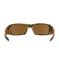 Bouton Optical 250-53-1024 Full Frame Safety Glasses With Camouflage Frame, Brown Lens And Anti-Scratch / Anti-Fog Coating 250-53-1024-11404