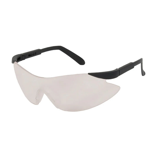 Bouton Optical 250-92-0002 Rimless Safety Glasses With Black Temple, I/O Lens And Anti-Scratch Coating 250-92-0002-11429