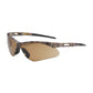Bouton Optical 250-An-10121 Semi-Rimless Safety Glasses With Camouflage Frame, Brown Lens And Anti-Scratch Coating 250-AN-10121-11470