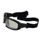 Bouton Optical 250-Ce-10092 Full Frame Safety Glasses With Black Frame, Rubber Foam Padding, I/O Lens And Anti-Scratch / Anti-Fog Coating 250-CE-10092-11505