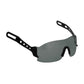 Jsp 250-Evs-0001 Safety Eyewear For Jsp Evolution Deluxe Hard Hats - Gray Lens 250-EVS-0001-11513