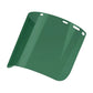 Bouton Optical 251-01-7312 Uncoated Polycarbonate Safety Visor - Dark Green Tint 251-01-7312-11568