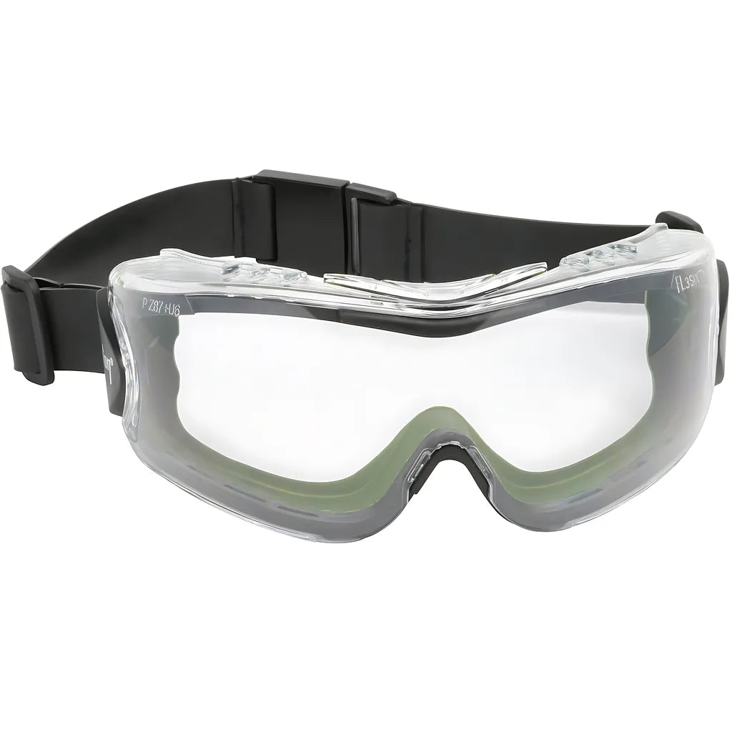 Bouton Optical 251-63-0520-Rhb Indirect Vent Goggle With Green Body, Clear Lens And Fogless 3Sixty Coating  - Neoprene Strap 251-63-0520-RHB-11591