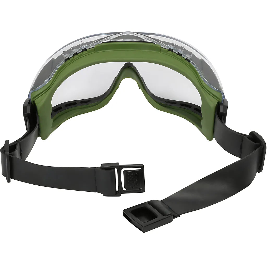 Bouton Optical 251-63-0520-Rhb Indirect Vent Goggle With Green Body, Clear Lens And Fogless 3Sixty Coating  - Neoprene Strap 251-63-0520-RHB-11592