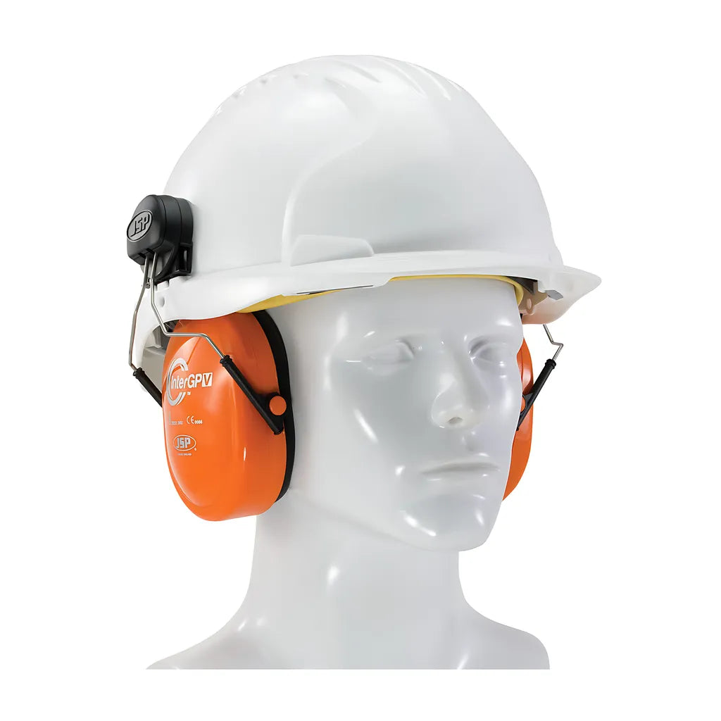 Jsp 262-Aek010-Hv Hi-Vis Cap Mounted Ear Muff - Nrr 20 262-AEK010-HV-11713