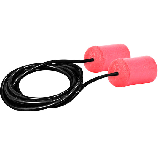 PIP 267-HPF710C Disposable Soft Polyurethane Foam Corded Ear Plugs - NRR 30