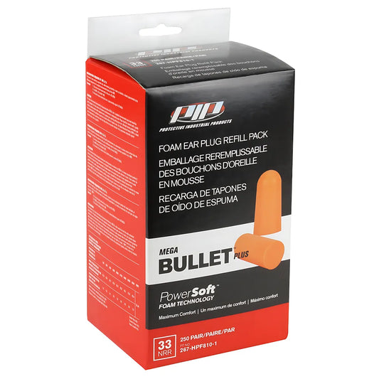 Pip 267-Hpf810-1 Disposable Soft Polyurethane Foam Ear Plugs - Dispenser Refill Pack 267-HPF810-1-11763