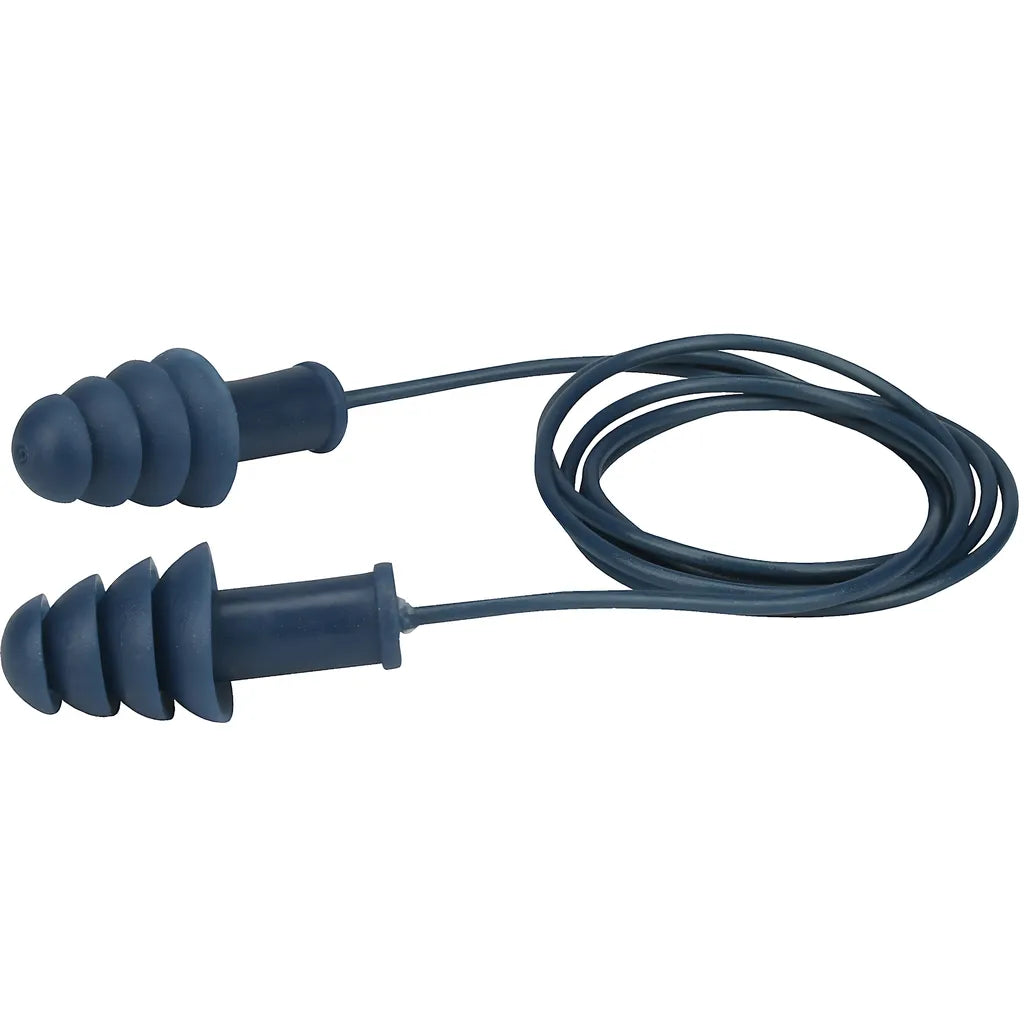 Pip 267-Hpr410D Metal Detectable Reusable Tpr Corded Ear Plugs - Nrr 27 267-HPR410D-11781