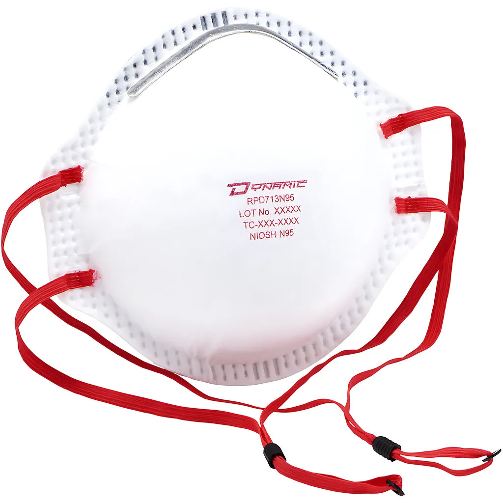 Dynamic 270-Rpd713N95 Deluxe N95 Disposable Respirator - 20 Pack 270-RPD713N95-11793