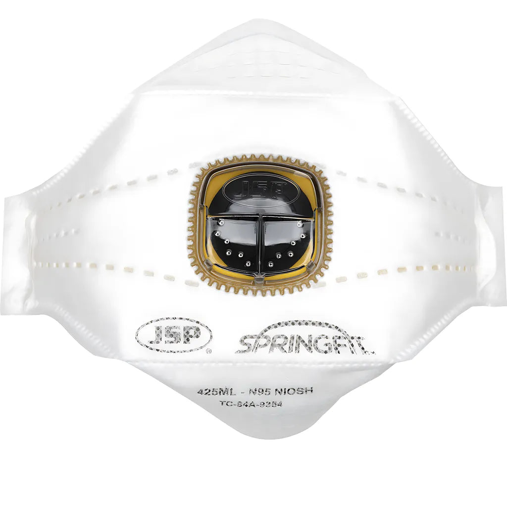 Jsp 272-Rpd425N95 Premium N95 Flat Fold Disposable Respirator With Valve - 10 Pack 272-RPD425N95-11808