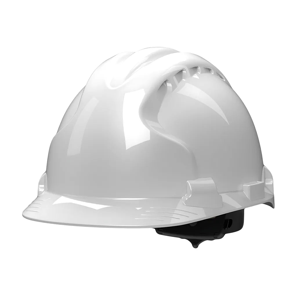 Jsp 280-Ahs150-10 Type Ii Hard Hat With Hdpe Shell, Eps Impact Liner, Polyester Suspension And Wheel Ratchet Adjustment 280-AHS150-10-11845