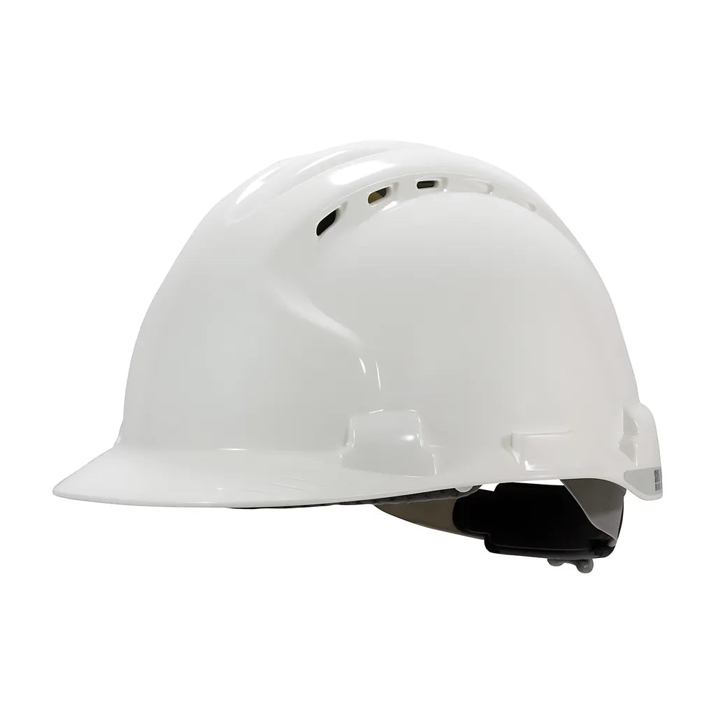 Jsp 280-Ahs150V-10 Vented, Type Ii Hard Hat With Hdpe Shell, Eps Impact Liner, Polyester Suspension And Wheel Ratchet Adjustment 280-AHS150V-10-11851