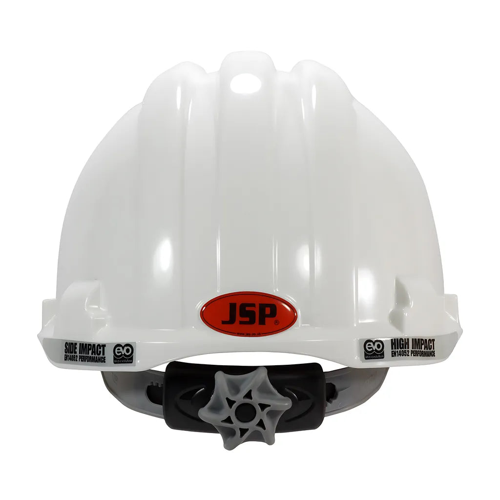 Jsp 280-Ahs150V-10 Vented, Type Ii Hard Hat With Hdpe Shell, Eps Impact Liner, Polyester Suspension And Wheel Ratchet Adjustment 280-AHS150V-10-11856