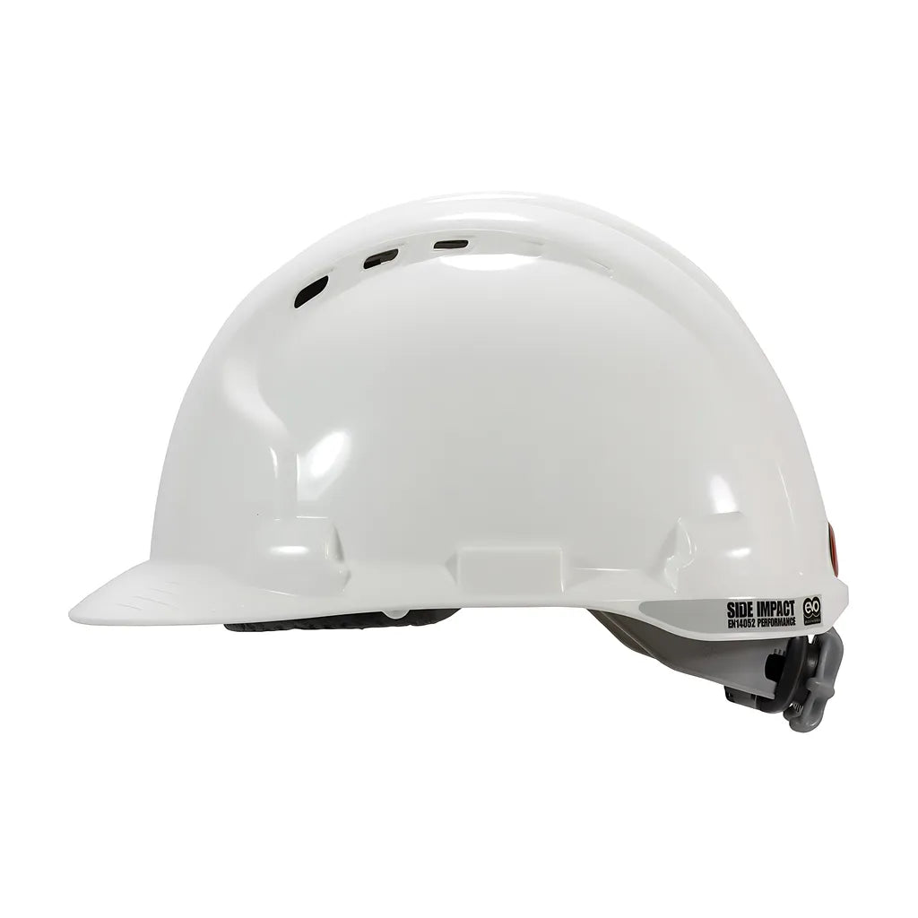 Jsp 280-Ahs150V-10 Vented, Type Ii Hard Hat With Hdpe Shell, Eps Impact Liner, Polyester Suspension And Wheel Ratchet Adjustment 280-AHS150V-10-11858