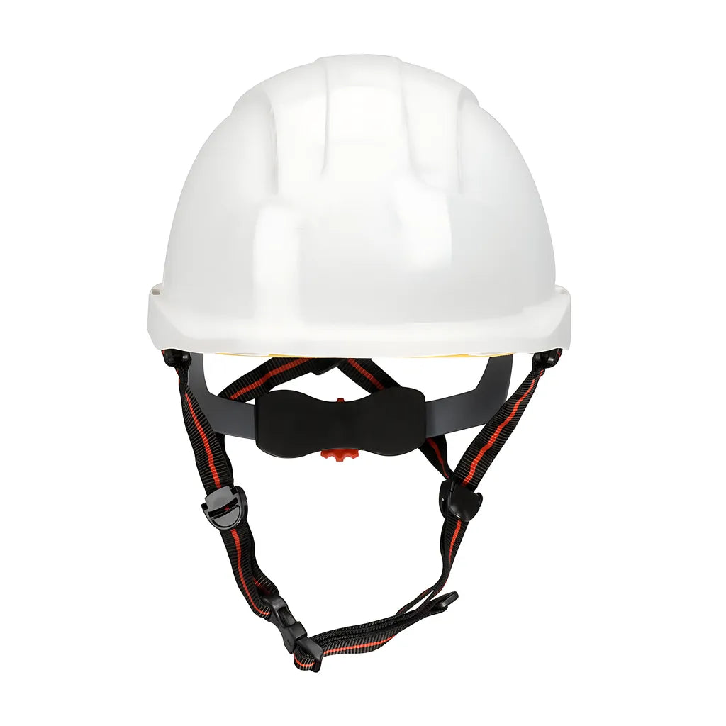 Jsp 280-Ajs260-10 Industrial Height Safety Helmet With Abs Plastic Shell, Eps Impact Liner, Polyester Suspension, Wheel Ratchet Adjustment And 4-Point Chin Strap 280-AJS260-10-11874