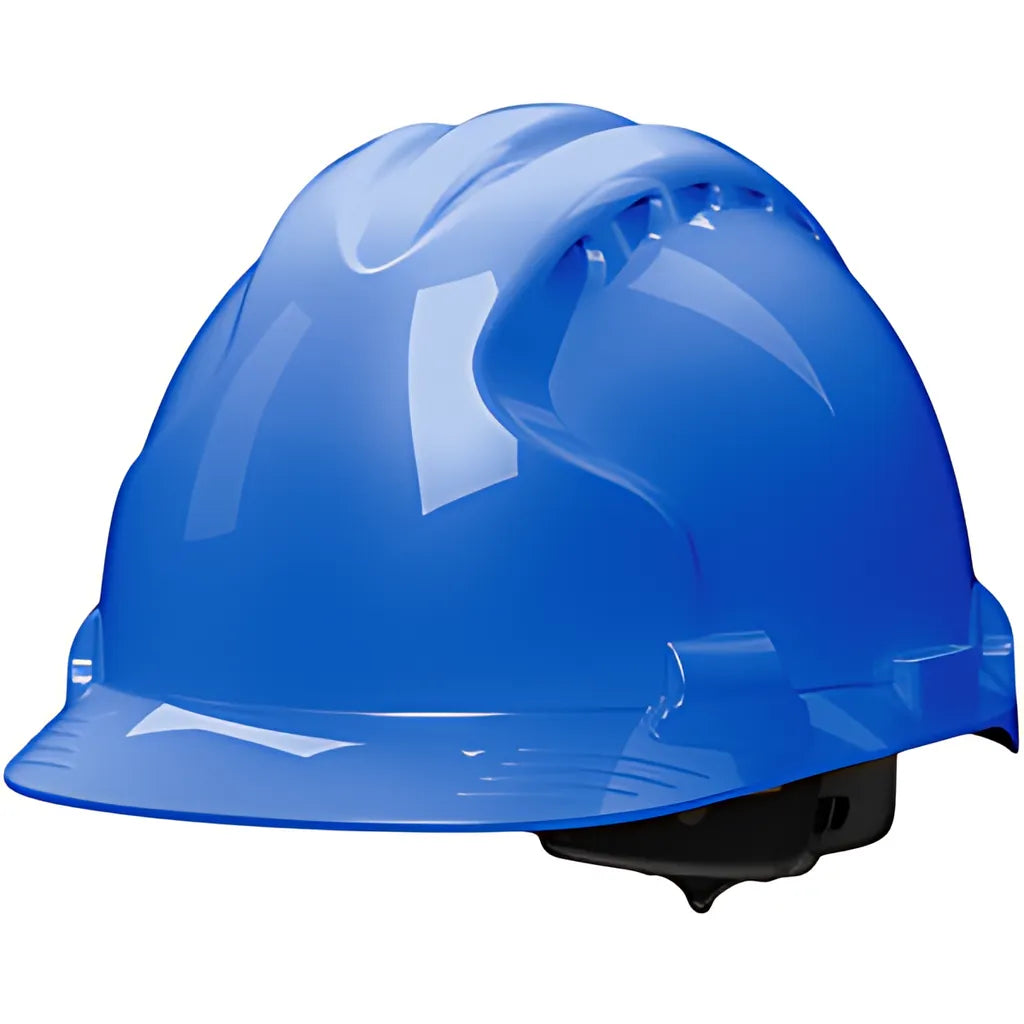 PIP 280-CS4200-40 Cap Style Hard Hat with HDPE Shell, 4-Point Polyester Suspension and Slip Ratchet Adjustment