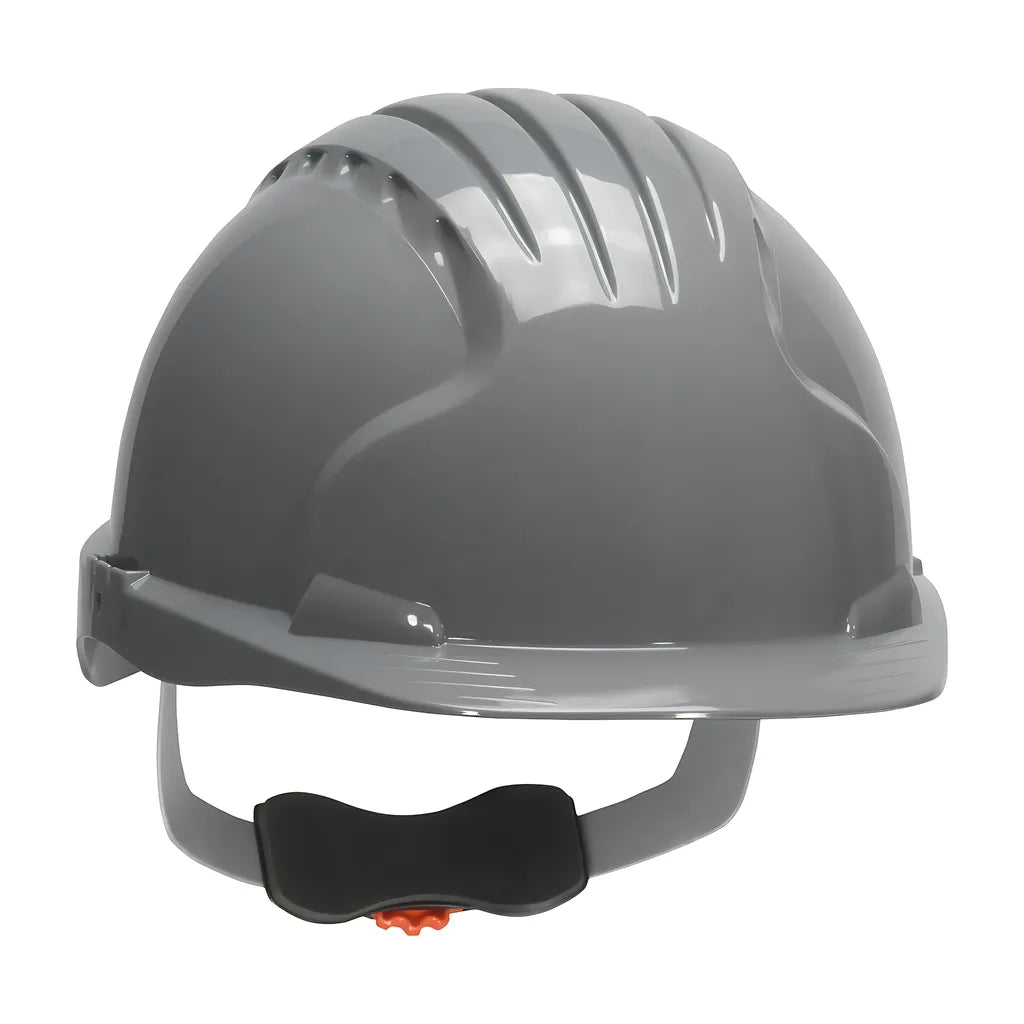 Jsp 280-Ev6151-40 Cap Style Hard Hat With Hdpe Shell, 6-Point Polyester Suspension And Wheel Ratchet Adjustment 280-EV6151-40-11896