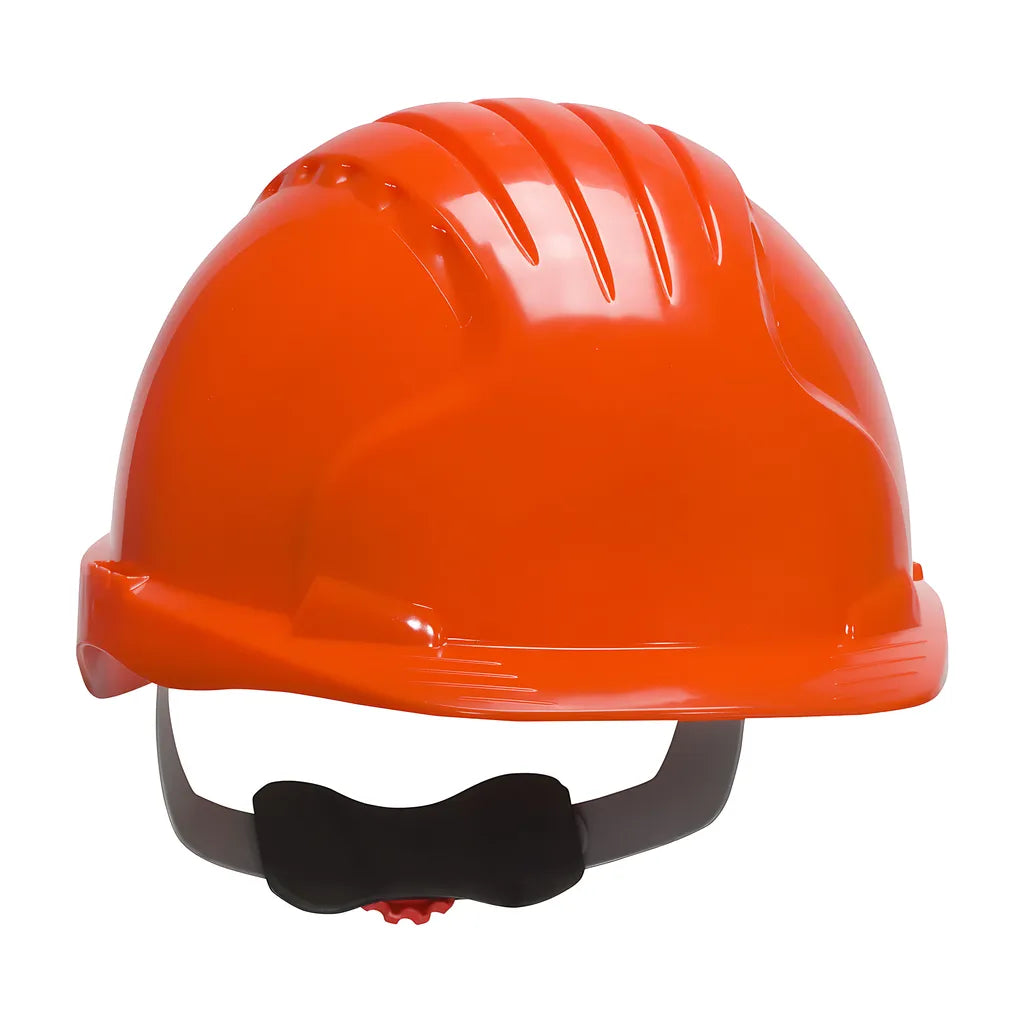 Jsp 280-Ev6151-Or Cap Style Hard Hat With Hdpe Shell, 6-Point Polyester Suspension And Wheel Ratchet Adjustment 280-EV6151-OR-11900