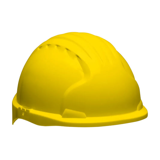 Jsp 280-Ev6151S-20 Evolution Deluxe 6151 Short Brim Hard Hat With Hdpe Shell, 6-Point Polyester Suspension And Wheel Ratchet Adjustment 280-EV6151S-20-11924