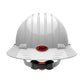 Jsp 280-Ev6161-10 Full Brim Hard Hat With Hdpe Shell, 6-Point Polyester Suspension And Wheel Ratchet Adjustment 280-EV6161-10-11956
