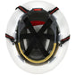 Jsp 280-Ev6161-Ch-10 Full Brim Safety Helmet With Hdpe Shell, 4-Point Chinstrap, 6-Point Suspension And Wheel Ratchet Adjustment 280-EV6161-CH-10-11962