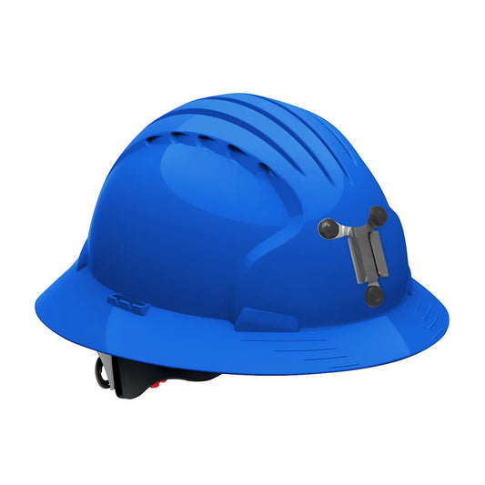 Jsp 280-Ev6161M-50 Full Brim Mining Hard Hat With Hdpe Shell, 6-Point Polyester Suspension And Wheel Ratchet Adjustment 280-EV6161M-50-11965