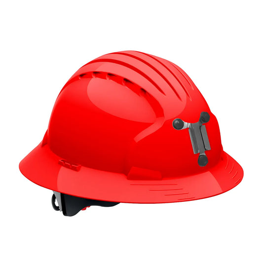 Jsp 280-Ev6161M-60 Full Brim Mining Hard Hat With Hdpe Shell, 6-Point Polyester Suspension And Wheel Ratchet Adjustment 280-EV6161M-60-11969