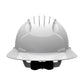 Jsp 280-Ev6161V-10 Vented, Full Brim Hard Hat With Hdpe Shell, 6-Point Polyester Suspension And Wheel Ratchet Adjustment 280-EV6161V-10-11993