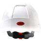 Jsp 280-Evln-01S Vistalens Type I, Non-Vented Industrial Safety Helmet With Lightweight Abs Shell, Integrated Ansi Z87.1 Eye Protection, 6-Point Polyester Suspension And Wheel Ratchet Adjustment 280-EVLN-01S-12007