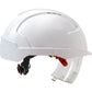 Jsp 280-Evln-01W Vistalens Type I, Non-Vented Industrial Safety Helmet With Lightweight Abs Shell, Integrated Ansi Z87.1 Eye Protection, 6-Point Polyester Suspension And Wheel Ratchet Adjustment 280-EVLN-01W-12000