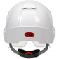 Jsp 280-Evlv-01S Type I, Vented Industrial Safety Helmet With Lightweight Abs Shell, Integrated Ansi Z87.1 Eye Protection, 6-Point Polyester Suspension And Wheel Ratchet Adjustment 280-EVLV-01S-12017