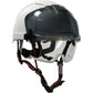 Jsp 280-Evlv-Ch-01S Type I, Vented Industrial Safety Helmet With Fully Adjustable Four Point Chinstrap, Lightweight Abs Shell, Integrated Ansi Z87.1 Eye Protection, 6-Point Polyester Suspension And Wheel Ratchet Adjustment 280-EVLV-CH-01S-12024