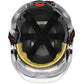 Jsp 280-Evlv-Ch-01W Type I, Vented Industrial Safety Helmet With Fully Adjustable Four Point Chinstrap, Lightweight Abs Shell, Integrated Ansi Z87.1 Eye Protection, 6-Point Polyester Suspension And Wheel Ratchet Adjustment 280-EVLV-CH-01W-12031