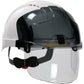 Jsp 280-Evsv-01S Type I, Vented Industrial Safety Helmet With Lightweight Abs Shell, Integrated Ansi Z87.1 Faceshield, 6-Point Polyester Suspension And Wheel Ratchet Adjustment 280-EVSV-01S-12053